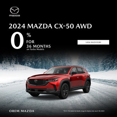 2024 MAZDA CX-50 AWD